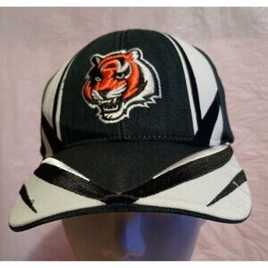 Cincinnati Bengals Tiger Baseball Cap Hat Adjustable One Size